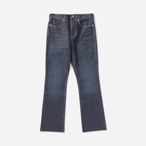 Kick crop jeans